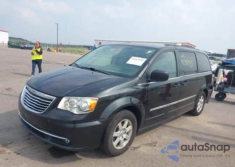 2012 Chrysler Town & Country Touring from USA, damaged, VIN 2C4RC1BG8CR186802